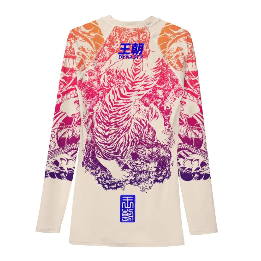 Crouching Tiger Hidden Dragon V2 Rash Guard (Red)