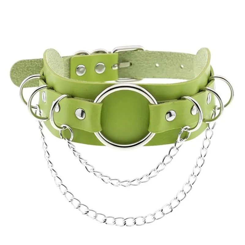 Lawbreaker Punk Leather Choker