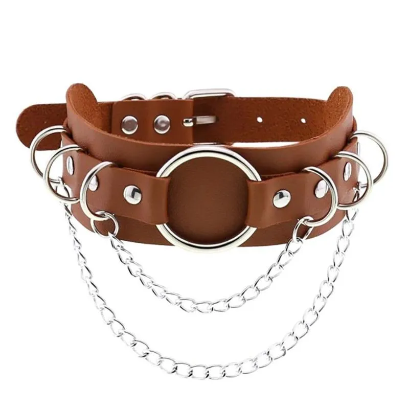 Lawbreaker Punk Leather Choker