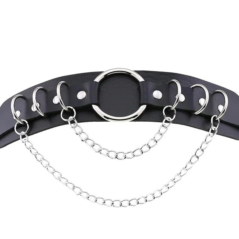 Lawbreaker Punk Leather Choker