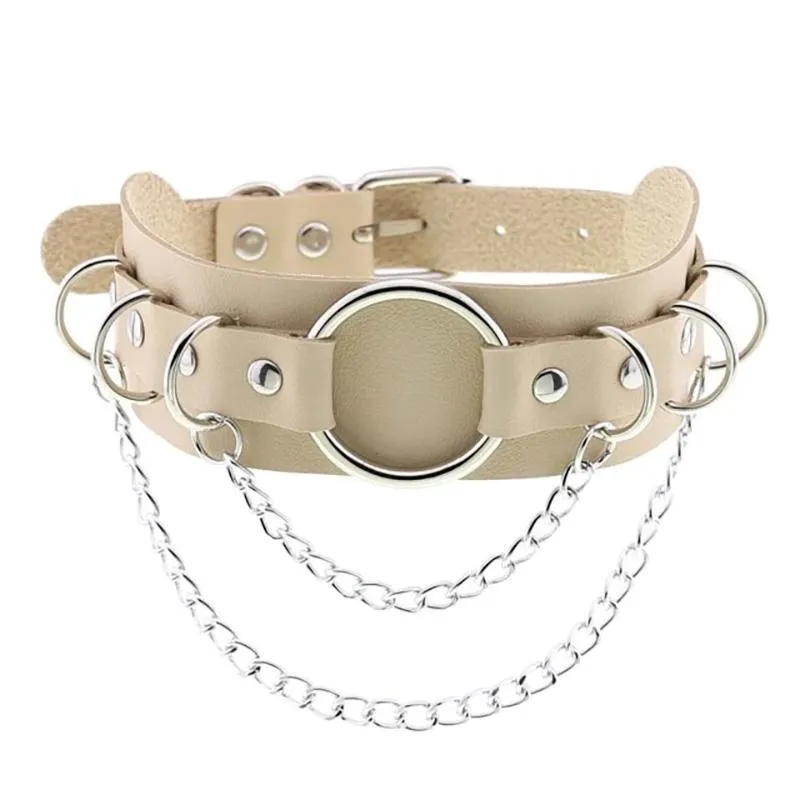 Lawbreaker Punk Leather Choker