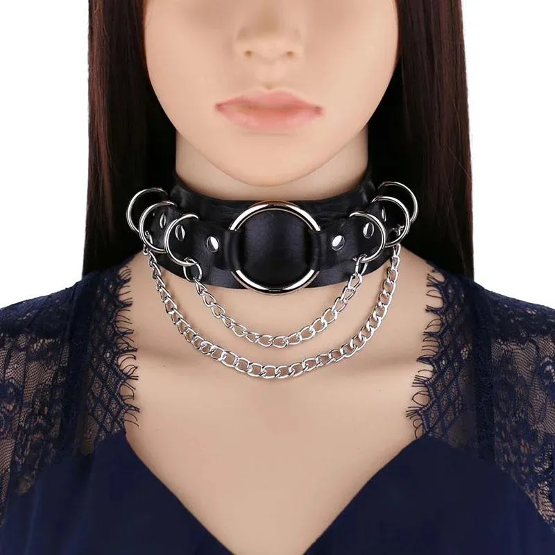 Lawbreaker Punk Leather Choker