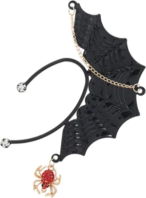 VICASKY Gothic Style Ear Wrap Earrings Women Elf Wings Ear Cuff Non-piercing Fashion Jewelry
